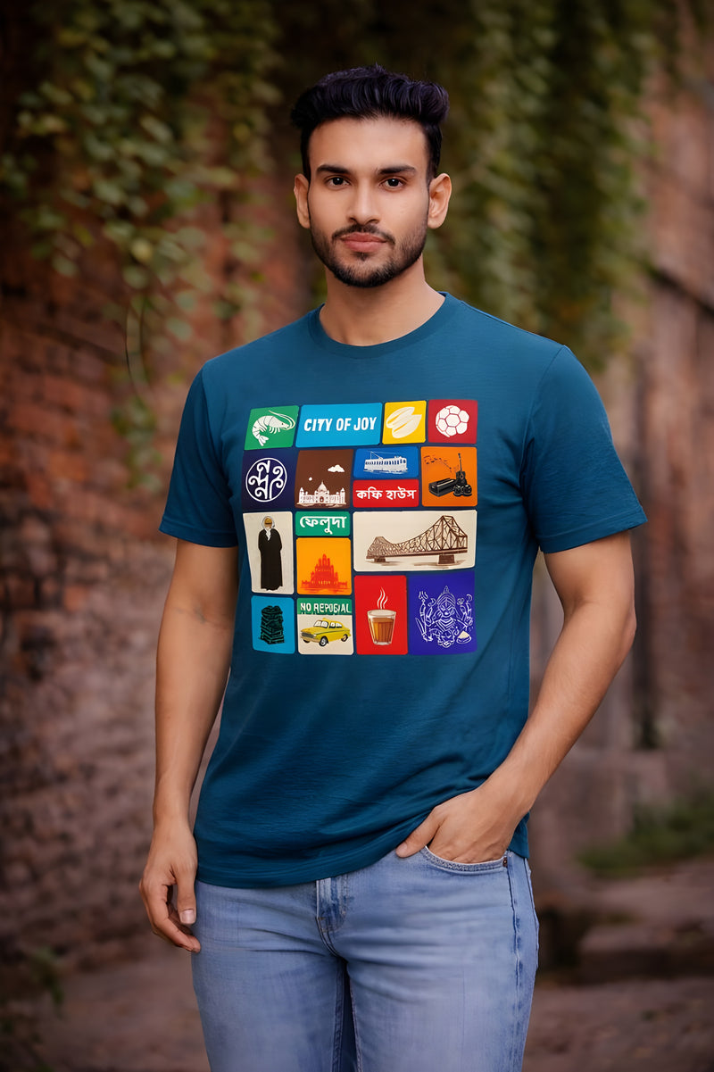 Kolkata Collage Tee
